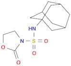 3-Oxazolidinesulfonamide, 2-oxo-N-tricyclo[3.3.1.13,7]dec-1-yl-