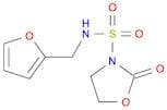 3-Oxazolidinesulfonamide, N-(2-furanylmethyl)-2-oxo-