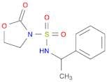 3-Oxazolidinesulfonamide, 2-oxo-N-(1-phenylethyl)-