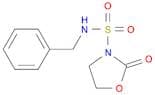 3-Oxazolidinesulfonamide, 2-oxo-N-(phenylmethyl)-
