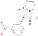 3-Oxazolidinesulfonamide, N-(3-nitrophenyl)-2-oxo-