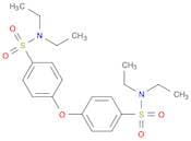 Benzenesulfonamide, 4,4'-oxybis[N,N-diethyl-
