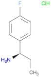 Benzenemethanamine, α-ethyl-4-fluoro-, hydrochloride (1:1), (αR)-