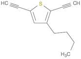 Thiophene, 3-butyl-2,5-diethynyl-