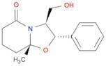 3-(Hydroxymethyl)-8a-methyl-2-phenyltetrahydro-2H-oxazolo[3,2-a]pyridin-5(3H)-one