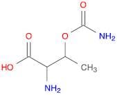 Allothreonine,carbamate, DL- (6CI)