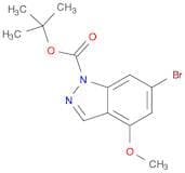 1-N-Boc-6-bromo-4-methoxy-1h-indazole