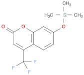 2H-1-Benzopyran-2-one, 4-(trifluoromethyl)-7-[(trimethylsilyl)oxy]-