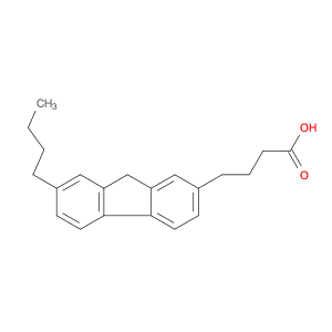 9H-Fluorene-2-butanoic acid, 7-butyl-