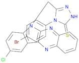 3H-1,2,4-Triazole-3-thione, 4-(4-bromophenyl)-5-[(9-chloro-6H-indolo[2,3-b]quinoxalin-6-yl)methyl]…