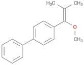 1,1'-Biphenyl, 4-(1-methoxy-2-methyl-1-propen-1-yl)-