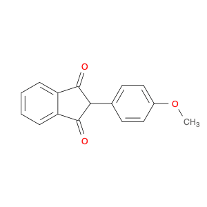 1H-Indene-1,3(2H)-dione, 2-(4-methoxyphenyl)-