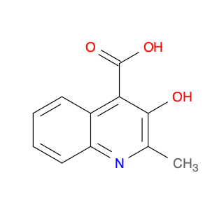 4-Quinolinecarboxylic acid, 3-hydroxy-2-methyl-