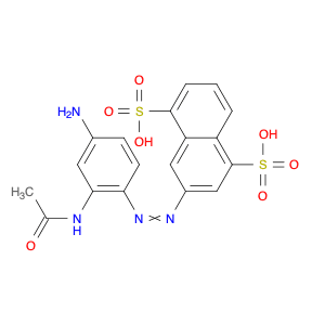 1,5-Naphthalenedisulfonic acid, 3-[2-[2-(acetylamino)-4-aminophenyl]diazenyl]-