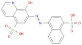 5-Quinolinesulfonic acid, 8-hydroxy-7-[2-(4-sulfo-1-naphthalenyl)diazenyl]-