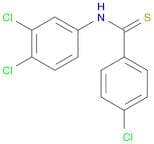 Benzenecarbothioamide, 4-chloro-N-(3,4-dichlorophenyl)-