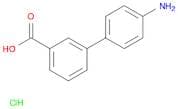 [1,1'-Biphenyl]-3-carboxylic acid, 4'-amino-, hydrochloride (1:1)