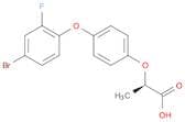 Propanoic acid, 2-[4-(4-bromo-2-fluorophenoxy)phenoxy]-, (R)- (9CI)
