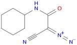 Acetamide, 2-cyano-N-cyclohexyl-2-diazo-