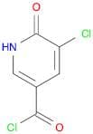 3-Pyridinecarbonyl chloride, 5-chloro-1,6-dihydro-6-oxo-