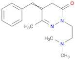 3(2H)-Pyridazinone, 2-[2-(dimethylamino)ethyl]-4,5-dihydro-6-methyl-5-(phenylmethylene)-