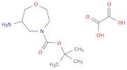 tert-Butyl 6-amino-1,4-oxazepane-4-carboxylate oxalate
