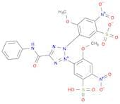 2H-Tetrazolium, 2,3-bis(2-methoxy-4-nitro-5-sulfophenyl)-5-[(phenylamino)carbonyl]-, inner salt