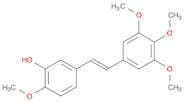 Phenol, 2-methoxy-5-[(1E)-2-(3,4,5-trimethoxyphenyl)ethenyl]-