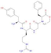 L-Phenylalanine, N-[N-(N2-L-tyrosyl-D-arginyl)glycyl]-, ethyl ester (9CI)