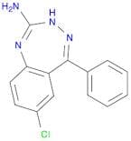 3H-1,3,4-Benzotriazepin-2-amine, 7-chloro-5-phenyl-
