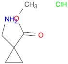 Cyclopropanecarboxylic acid, 1-(aminomethyl)-, methyl ester, hydrochloride (1:1)