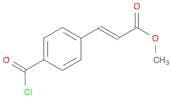 2-Propenoic acid, 3-[4-(chlorocarbonyl)phenyl]-, methyl ester, (2E)-