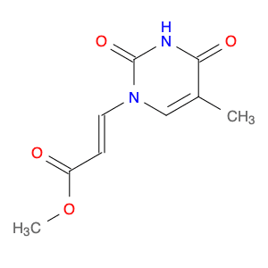 2-Propenoic acid, 3-(3,4-dihydro-5-methyl-2,4-dioxo-1(2H)-pyrimidinyl)-, methyl ester, (E)- (9CI)