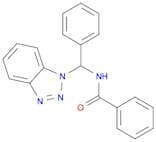 N-(1 H-Benzotriazol-1-ylphenylmethyl)benzamide