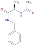 Propanamide, 2-(acetylamino)-N-(phenylmethyl)-, (2R)-
