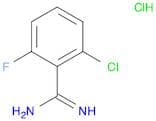 2-Chloro-6-fluoro-benzamidine HCl