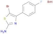 5-bromo-4-(4-fluorophenyl)-1,3-thiazol-2- amine hydrobromide