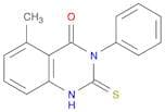 5-methyl-3-phenyl-2-thioxo-2,3-dihydro-4(1H)- quinazolinone