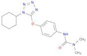 Urea, N'-[4-[(1-cyclohexyl-1H-tetrazol-5-yl)oxy]phenyl]-N,N-dimethyl-