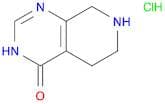 5,6,7,8-Tetrahydropyrido[3,4-d]pyrimidin-4(3h)-one hcl