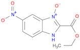 1H-Benzimidazole-2-carboxylic acid, 5-nitro-, ethyl ester, 3-oxide