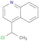 Quinoline, 4-(1-chloroethyl)-