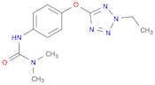 Urea, N'-[4-[(2-ethyl-2H-tetrazol-5-yl)oxy]phenyl]-N,N-dimethyl-