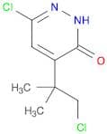 3(2H)-Pyridazinone, 6-chloro-4-(2-chloro-1,1-dimethylethyl)-