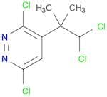 Pyridazine, 3,6-dichloro-4-(2,2-dichloro-1,1-dimethylethyl)-