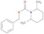 1-Piperidinecarboxylic acid, 2,6-dimethyl-, phenylmethyl ester