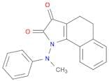 1H-Benz[g]indole-2,3-dione, 4,5-dihydro-1-(methylphenylamino)-