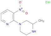 3-Methyl-1-(3-nitropyridin-2-yl)piperazine hydrochloride