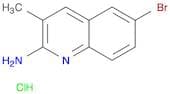2-Amino-6-bromo-3-methylquinoline hydrochloride