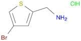(4-Bromothiophen-2-yl)methanamine, HCl